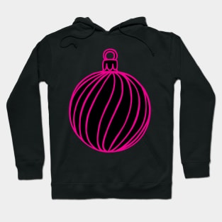 Simply Christmas Collection - Bauble - Alternative Xmas Colours Hoodie